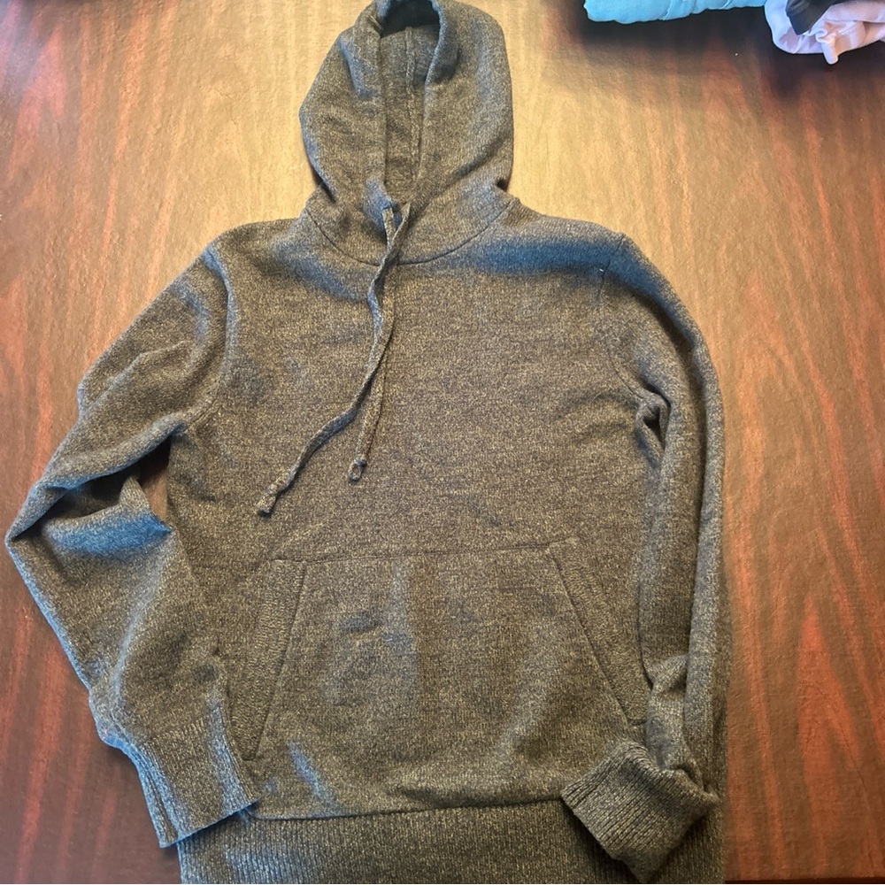 Banana Republic Gray Sweatshirt Hoodie